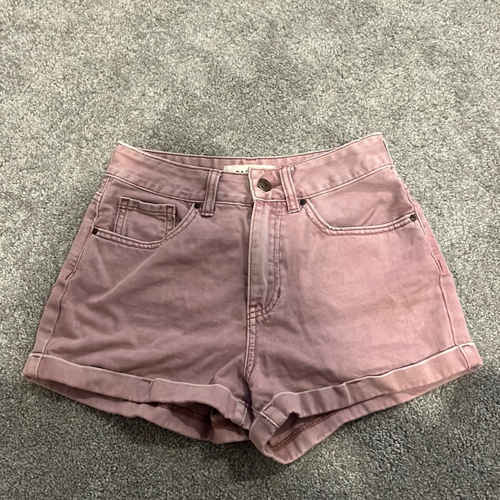 Pacsun pink mom shorts